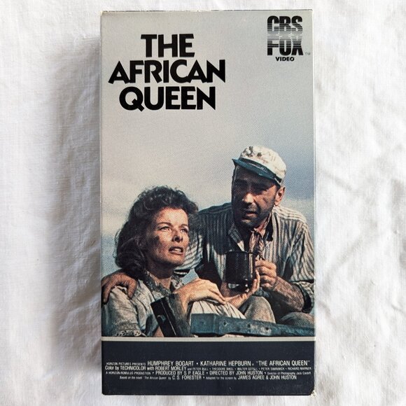 3/$15 The African Queen (1951) VHS movie with Humprey Bogart, Katherine Hepburn - Picture 1 of 6